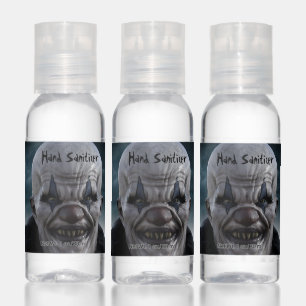 Creepy Clown Halloween Hand Sanitizer