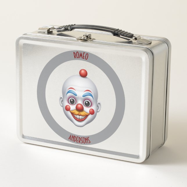 Creepy Clown Lunch Box (Front)