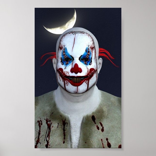 Creepy Clown Poster (Front)