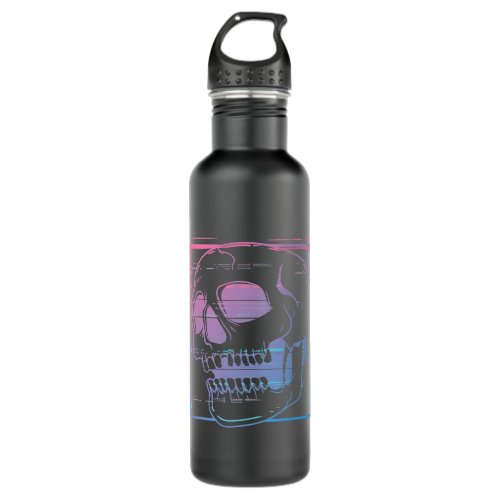 Creepy Cool EGirl EBoy Pastel Goth Vaporwave Glitc Stainless Steel Water Bottle