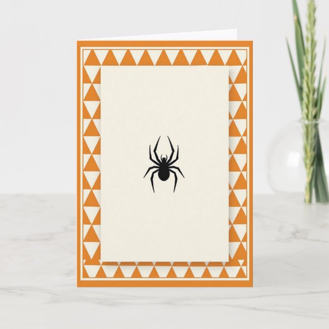 Creepy Crawler Geometric Card (Front)