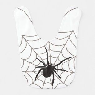 Creepy Crawly Spider Baby Bib