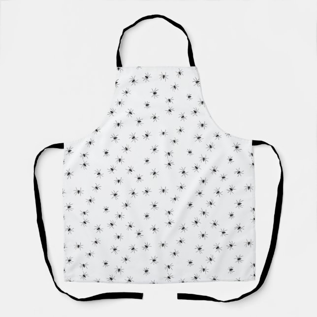 Creepy Crawly Spiders Apron (Front)