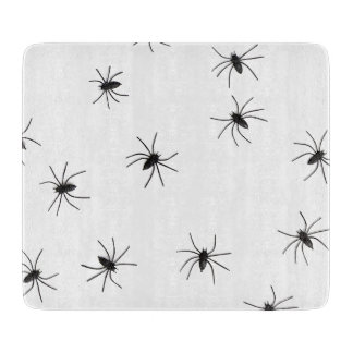 Creepy Crawly Spiders Cutting Board