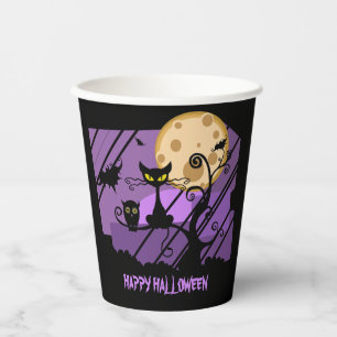 Creepy Creatures Halloween Paper Cups