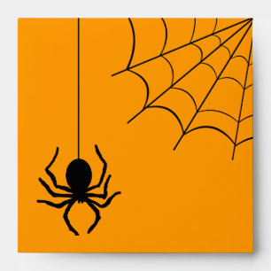Creepy Creepy Spider Halloween Envelope