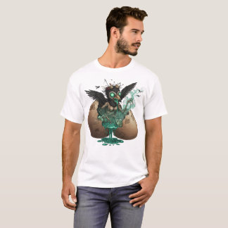Creepy Crow Hatchling Art T-Shirt