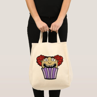 Creepy Cupcake Clown Tote Bag