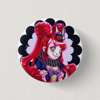 Creepy, Cute CMonster Pinback Button