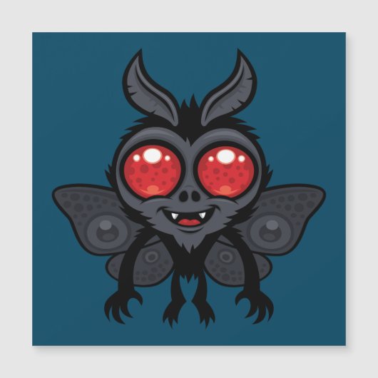 Creepy Cute Cryptid Mothman Monster (Front)
