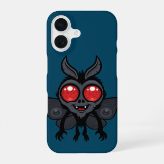 Creepy Cute Cryptid Mothman Monster iPhone 16 Case
