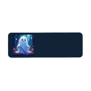 Creepy Cute Ghost Address Labels