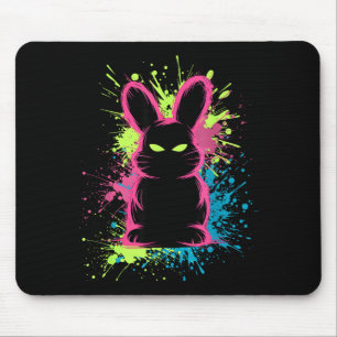 Creepy Cute Goth Bunny Horror Rabbit Sketch Alt Ng Mouse Pad