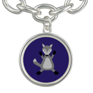 Creepy Cute Halloween Wolf Bracelet