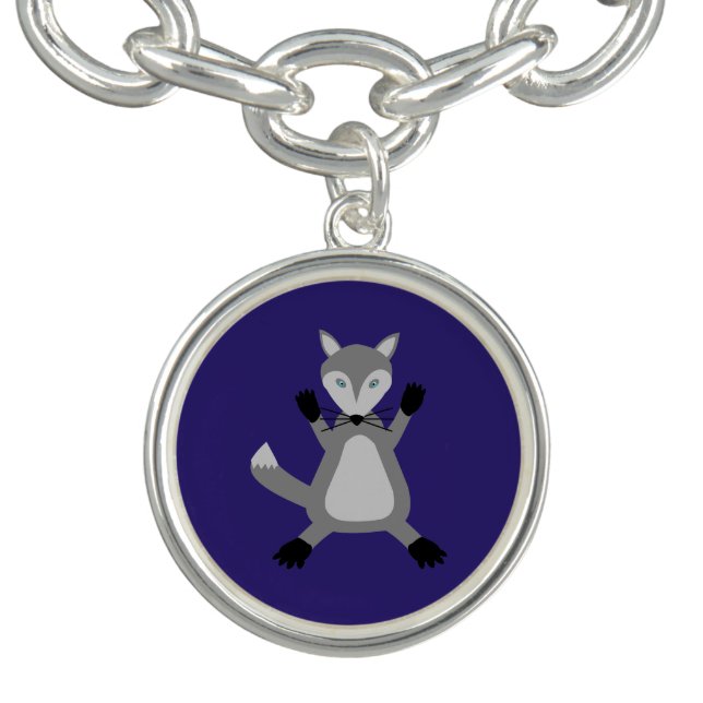 Creepy Cute Halloween Wolf Bracelet (Design)