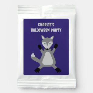 Creepy Cute Halloween Wolf Custom Margarita Drink Mix