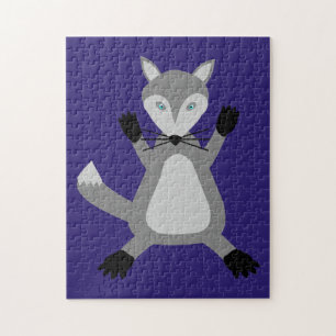Creepy Cute Halloween Wolf Jigsaw Puzzle