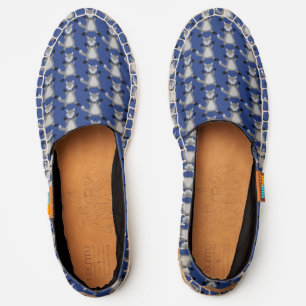 Creepy Cute Halloween Wolf Patterned Espadrilles