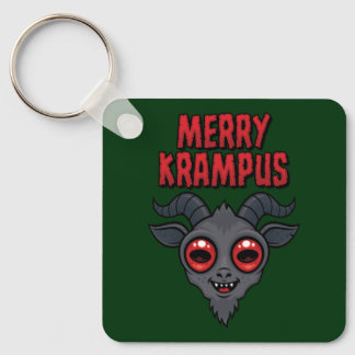 Creepy Cute Merry Krampus Keychain