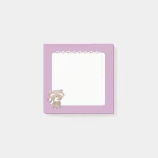 Creepy Cute Raccoon Post-it Notes