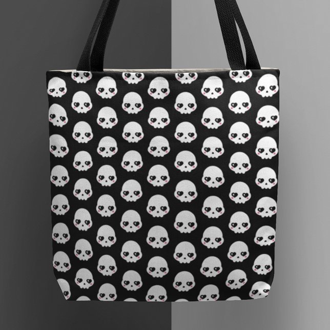 Creepy Cute Skulls Tote Bag (Creator Uploaded)