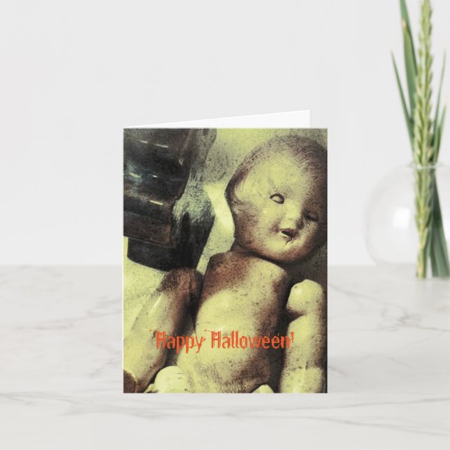 Creepy Doll Card (Front)