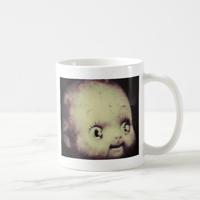 Creepy Doll Coffee Mug (Right)