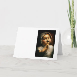 Creepy - Doll - Come play with me Card