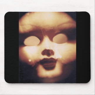 Creepy Doll Mouse Pad