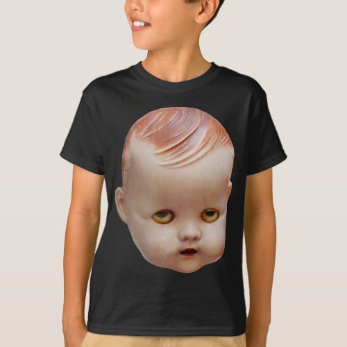 Creepy Dolls Head T_Shirt
