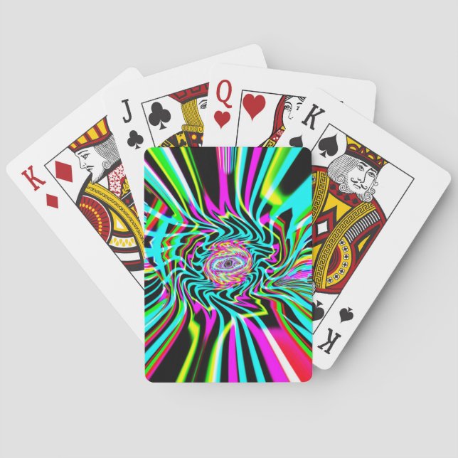 Creepy Eye (change the words) Poker Cards (Back)