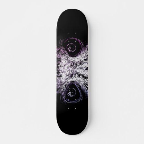 Creepy Eyes Skateboard Design