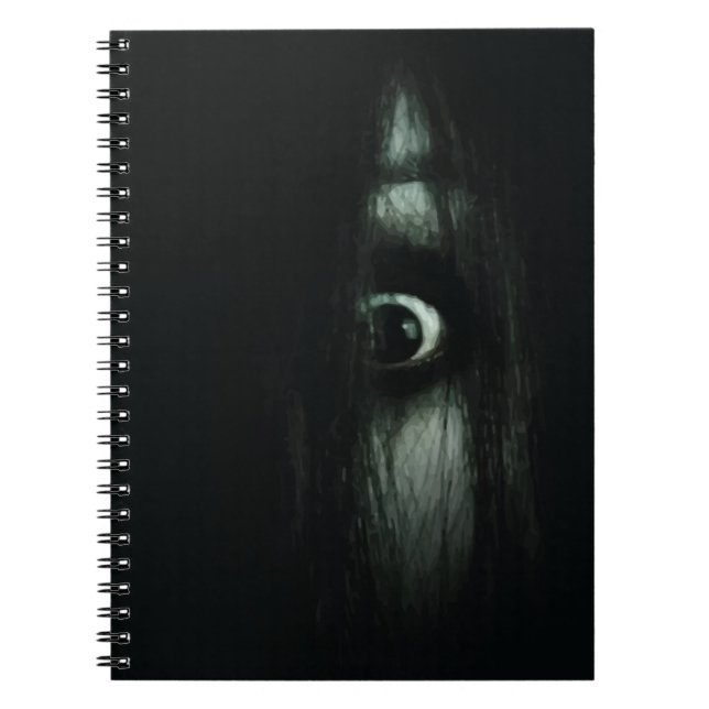 Creepy Eyes V01 Notebook (Front)
