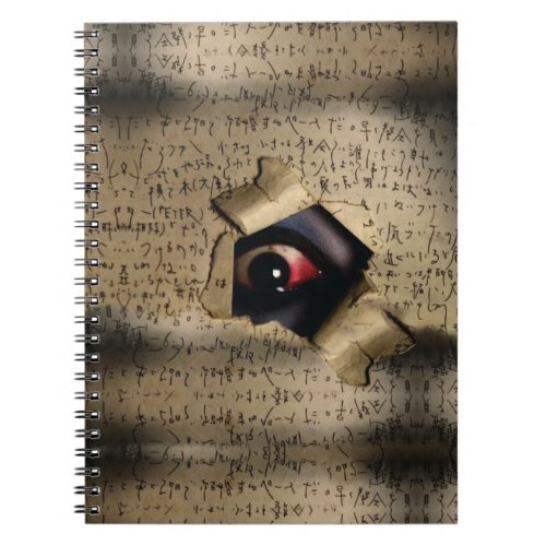 Creepy Eyes V02 Notebook