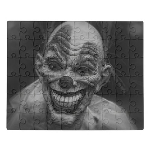 Creepy eyes within the Halloween mask Jigsaw Puzzle
