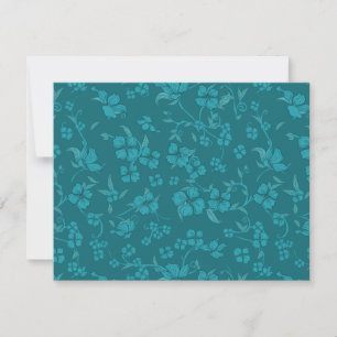 Creepy Flowers Pattern 2 Note Card