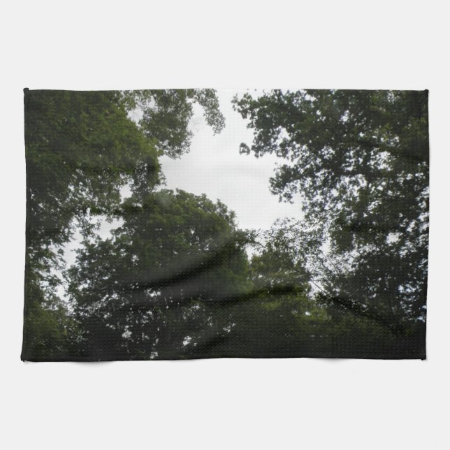 Creepy Forest Kitchen Towel (Horizontal)