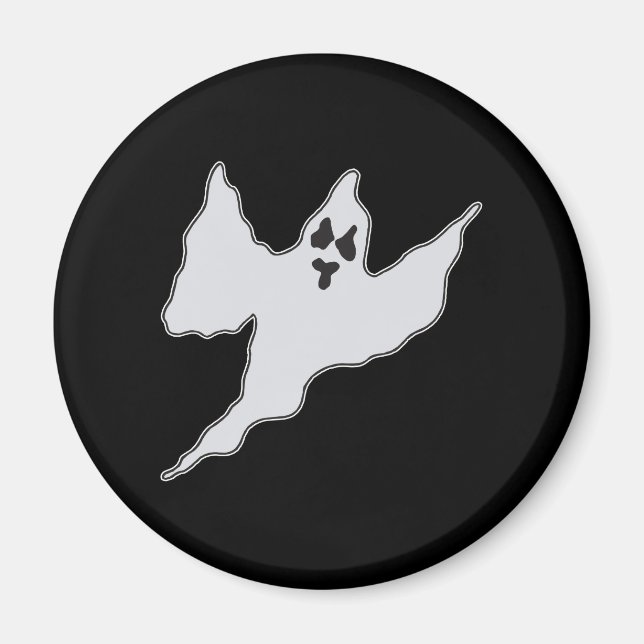 Creepy Ghost Magnet (Front)