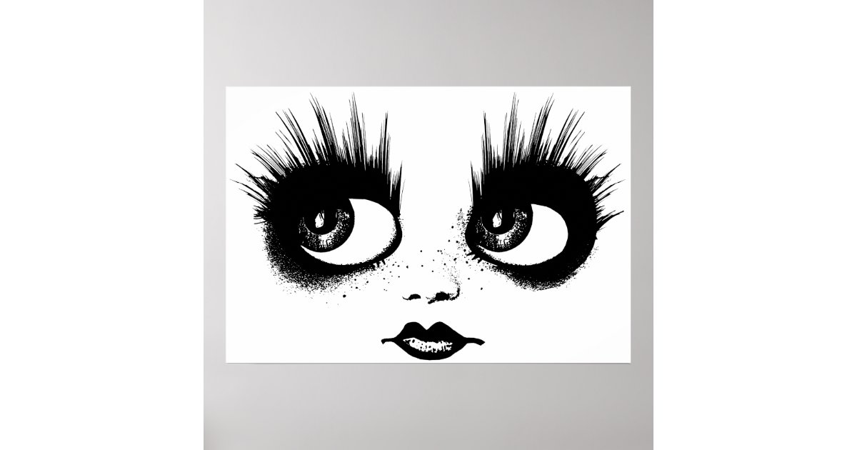 gothic eye drawings