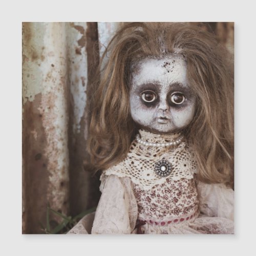 Creepy Gothic Porcelain Doll Victorian Goth