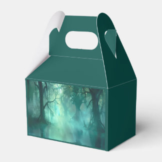Creepy Green Swamp  Favor Boxes