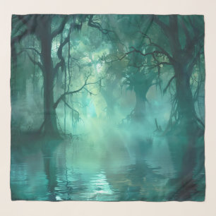Creepy Green Swamp Scarf