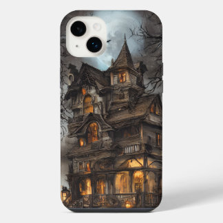 Creepy Halloween-Background iPhone Cases