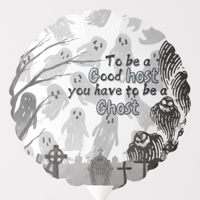 Creepy Halloween! 🎃 Balloon (Front)