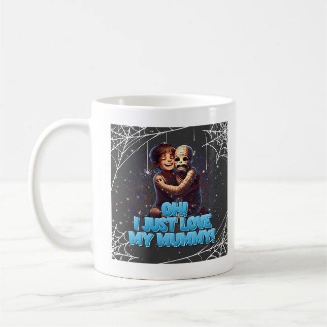 Creepy Halloween! 🎃 Coffee Mug (Left)
