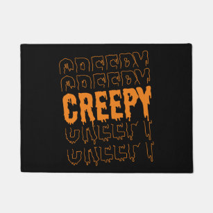 Creepy Halloween Doormat