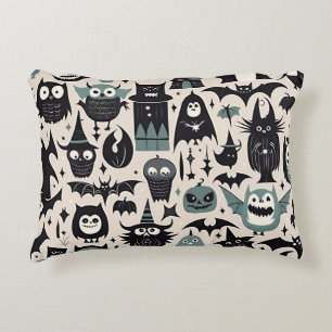 Creepy Halloween Night  Accent Pillow