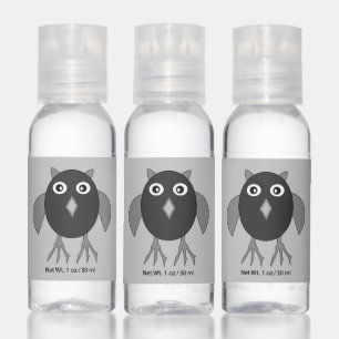 Creepy Halloween Owl Hand Sanitizer