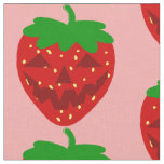 creepy halloween strawberry goth spooky  fabric