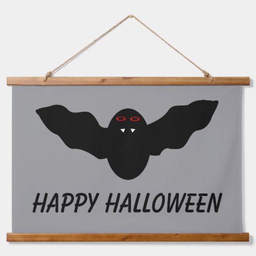 Creepy Halloween Vampire Bat Custom Hanging Tapestry